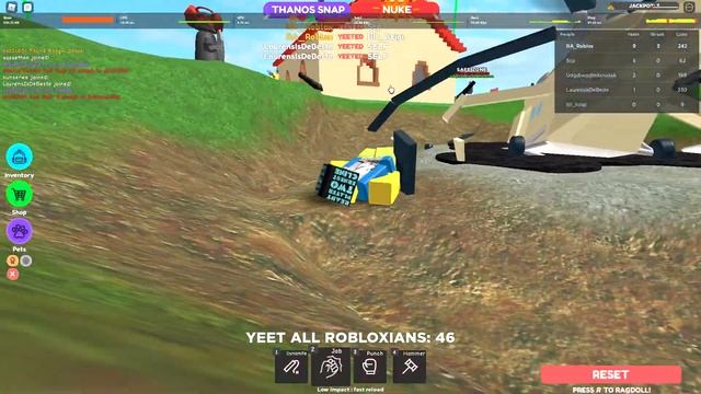 #Roblox MADNESS! Ragdoll Rumble (Ragdoll Engine) смотреть онлайн