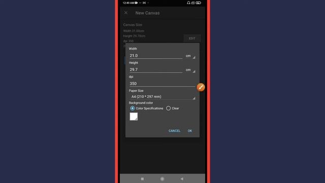 How to Edit Canvas size in MediBang Paint App смотреть онлайн