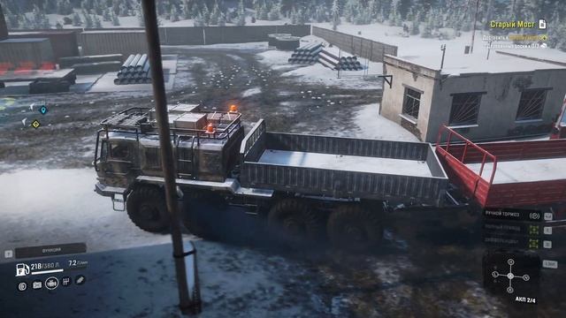 SnowRunner Прохождение двух дополнительных миссий(Старый Мост - Церковь)Season 4: New Frontiers Аму смотреть онлайн