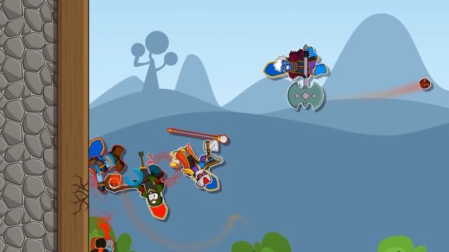 ЭВОЛЮЦИЯ ЧЕЛОВЕКА ЧТОБЫ НАБРАТЬ СИЛУ В ИГРЕ FLOPPY HEROES! смотреть онлайн