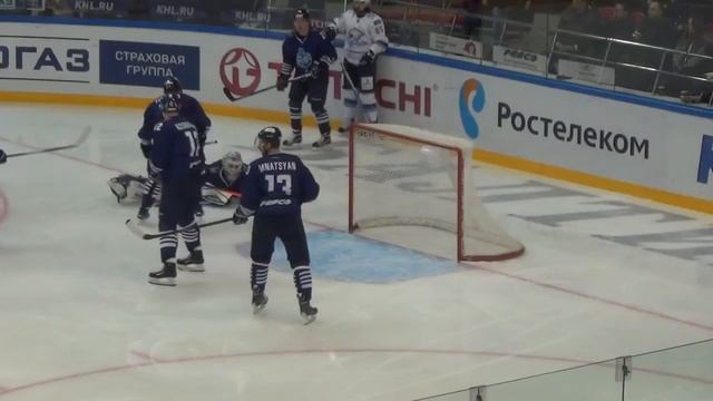 Сэйв Ивана Налимова в матче с "Барысом" смотреть онлайн