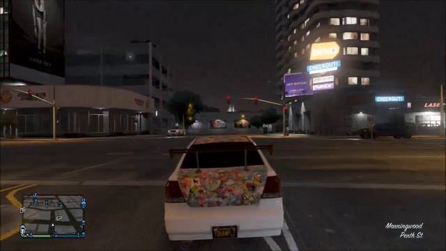 How to get the Rare Asea Sticker Bomb car on GTA V Online Duplication After 1.09 Patch смотреть онлайн