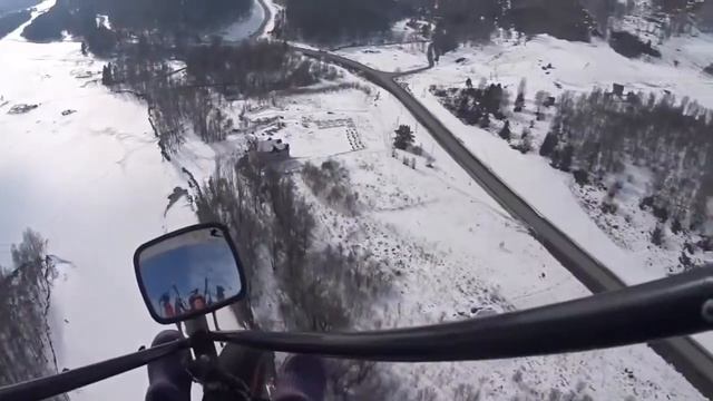 Здесь я живу! Зимний полет! 🥰🥰🥰 смотреть онлайн