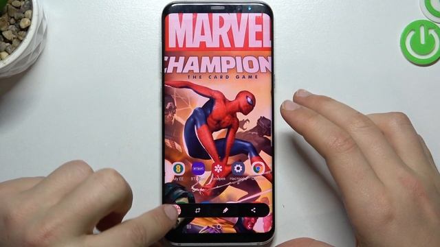 Как сделать скриншот на Samsung Galaxy S8 Plus | Screenshot смотреть онлайн