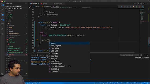 Flutter Database Storage with AWS Amplify DataStore смотреть онлайн