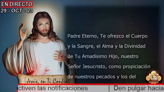 Coronilla de la Divina Misericordia y Santo Rosario de hoy Domingo EN VIVO смотреть онлайн