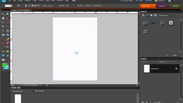 Photoshop Elements 8.0 How to use gradient tool follow on.wmv смотреть онлайн