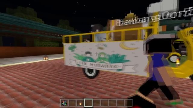 Malam Takbiran Keliling dengan Addon Iringan takbiran di MCPE смотреть онлайн