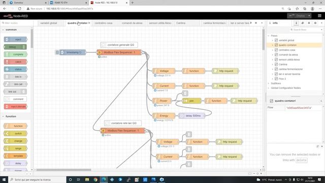 modbus 485 to Ethernet, Node-RED e Domoticz смотреть онлайн
