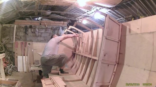 Самодельная лодка из фанеры.Часть 2 смотреть онлайн
