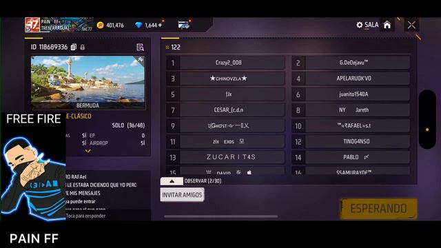 🔥FREE FIRE EN VIVO🎁SALAS DE FREE FIRE💎🔥 REGION EEUU😱 DIRECTO DE FREE FIRE смотреть онлайн