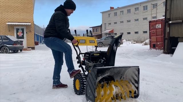Снегоуборщик в Чебоксарах Hunter SGC 8000 . ТД ЮРАТ смотреть онлайн