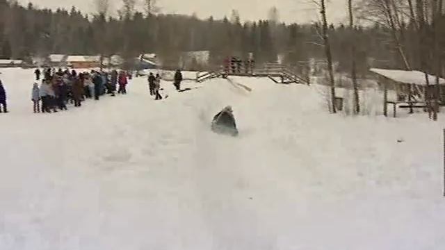 Катание на санях смотреть онлайн