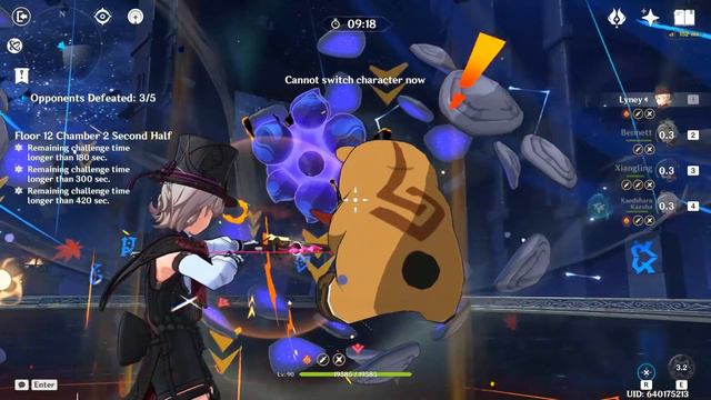 [172s]C6 Yelan HyperCarry & C4 Lyney Mono Pyro vs 4.0 Abyss[Speedrun] смотреть онлайн