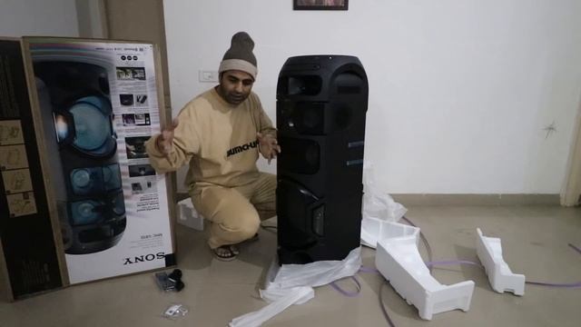Unboxing Sony MHC V81D (IMB) It's Me Bishnoi