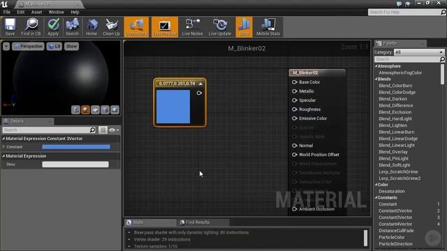 Основы материалов UE4/UE5 ►Текстуры файлов и внешние программы затенения смотреть онлайн