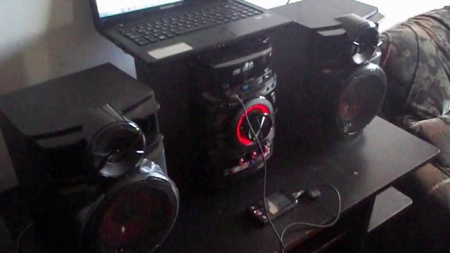 LG cm4320 Mini System 160w rms Prueba de sonido Andromeda -Tema de Juanmanuelijo смотреть онлайн