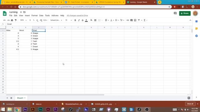CSV Setup + Import into Processing смотреть онлайн