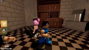 ?УБЕГИ ОТ УБОРЩИКА ИЛИ ОН СЪЕСТ ТЕБЯ В РОБЛОКС! ШЕДИ ROBLOX