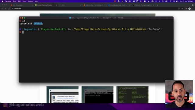 Curso gratuito Git e Github #3 - Instalação e configuração смотреть онлайн