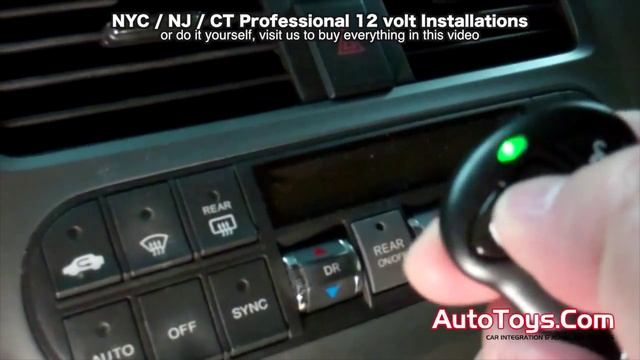 Honda Odyssey 2008 Remote Start And Bypass idatalink 4103P (AUTOTOYS.COM) смотреть онлайн