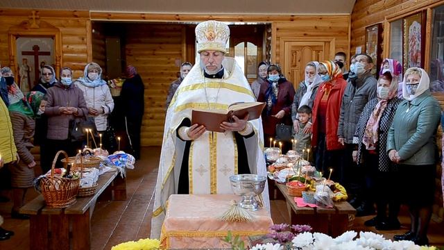 ПАСХА 2021. ОСВЯЩЕНИЕ ПАСХАЛЬНОЙ ТРАПЕЗЫ В ХИСЛАВИЧАХ смотреть онлайн
