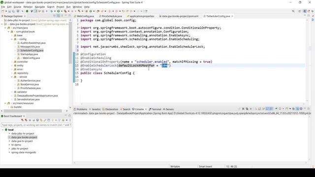 17-2 Spring Boot- Scheduled Jobs with ShedLock - Arabic [بالعربي] смотреть онлайн