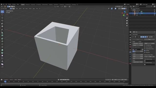 Blender 2.83 Solidify Modifier на русском смотреть онлайн