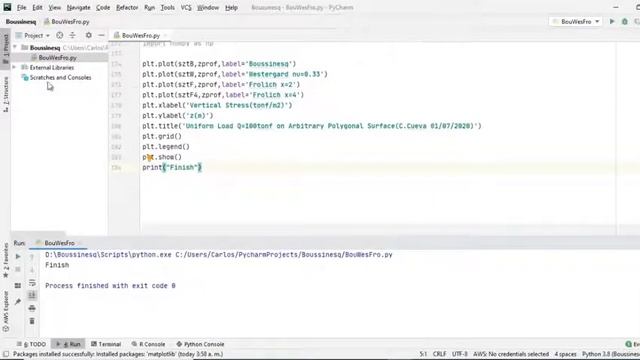 #Python #Matlab Algorithm for Vertical #stress in #soil due a Load Uniform on Arbitrary Surface смотреть онлайн
