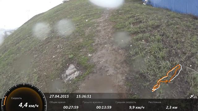 2 круга по трассе Нагорного марафона - спорткомплекс КАНТ, пойма реки Котловка смотреть онлайн