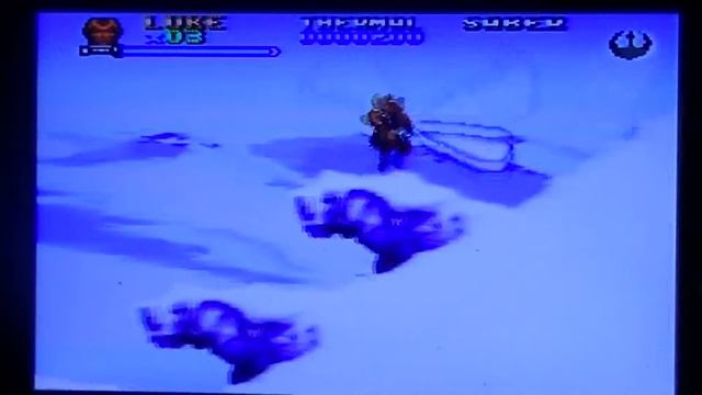 SUPER STAR WARS EMPIRE STRIKES BACK for SNES Review смотреть онлайн