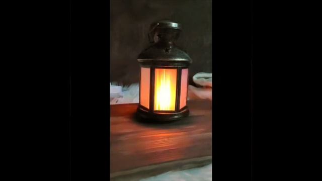 Керосиновый фонарь на батарейках с эффектом настоящего пламени свечи смотреть онлайн