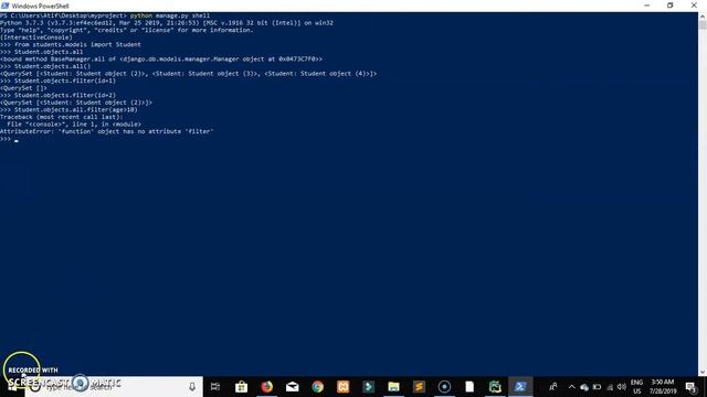 Django Tutorial 14. Django Get/Fetch Records using ORM (urdu/hindi) смотреть онлайн
