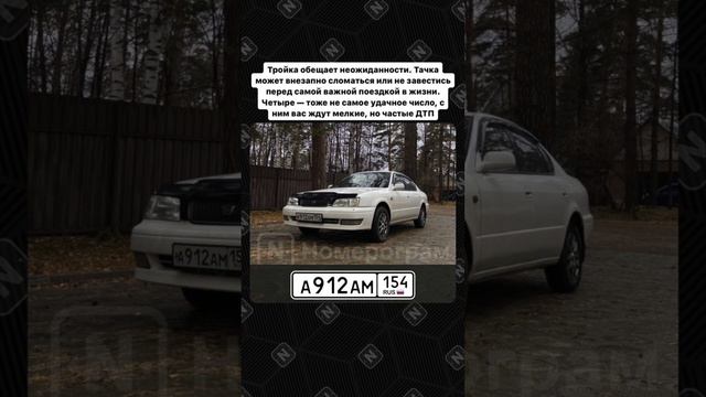 Какими свойствами обладают номера автомобилей? смотреть онлайн