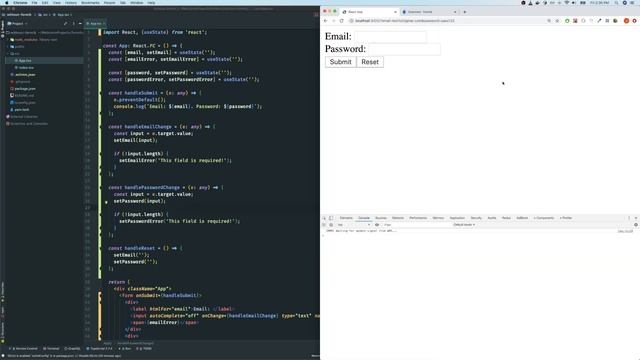 Simple Form in React Using Formik - Part 2 - Building Form without Formik смотреть онлайн