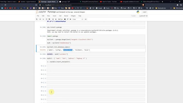 How to Store Intraday Historical Data using MongoDB | PyMongo смотреть онлайн