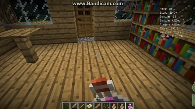 прохождение в Minecraft с модом DayZ #2