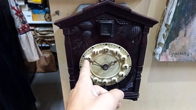 Часы настенные ходики Маяк смотреть онлайн