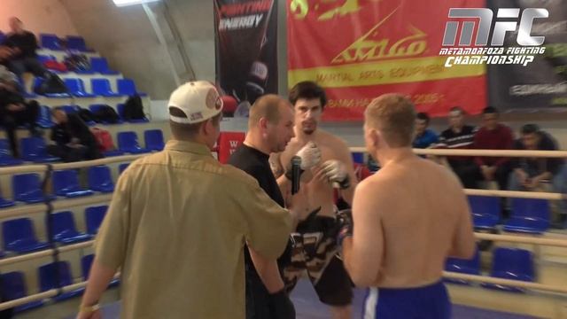 Бой -12 Резе "Питон" Александр VS Журеев Турнир MFC-001 лиги Metamorfoza Fighting Championchip смотреть онлайн