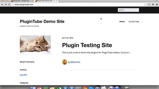 Announcer WordPress Plugin смотреть онлайн