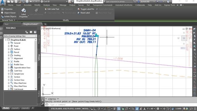 Locking Civil 3D Structure Leaders to ANY Location смотреть онлайн