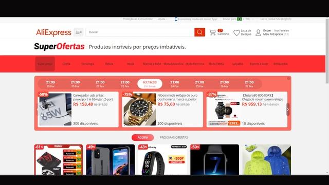 ÚLTIMA SEMANA DE OFERTAS DAS 21H DE FEVEREIRO - DIVERSOS PRODUTOS COM PREÇOS INCRÍVEIS смотреть онлайн