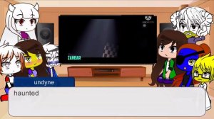 undertale react to fnaf | finale undertale react