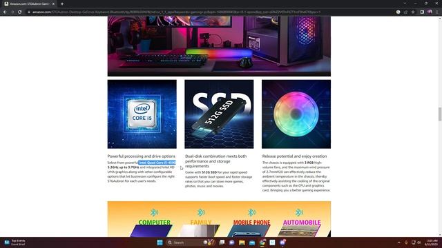 STGAubron Gaming Desktop PC, I5 3.7Ghz,GeForce RTX 2060 6G ,16G RAM, 512 ($499 WORTH IT) смотреть онлайн