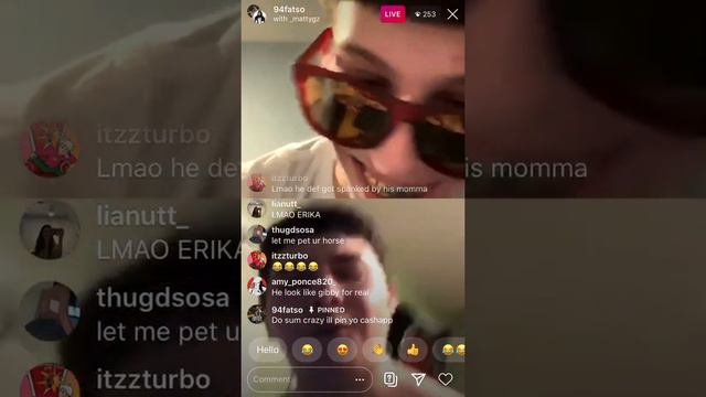 Matty Gz talking reckless on ig live смотреть онлайн