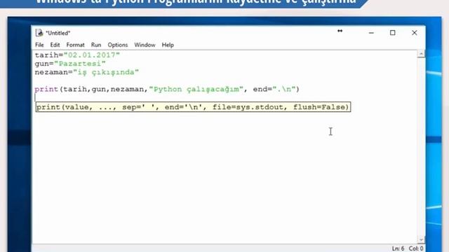 Ders11 Windowsta Python Programlarını Kaydetme Ve Çalıştırma смотреть онлайн
