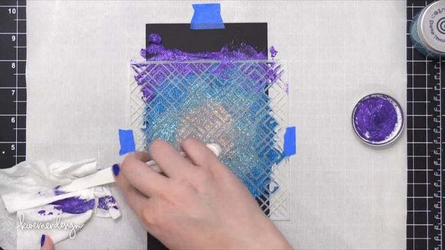 Colorful Glitter Paste & Stencils