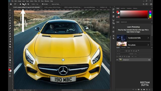 SUBJECT Selection using Photoshop CC 2020 смотреть онлайн
