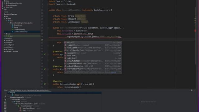 Create: AWS SAM Serverless Java REST API with S3 Datastore смотреть онлайн