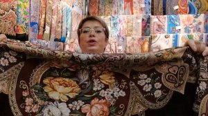 Шали и 146х146. Павловопосадские платки в Минске